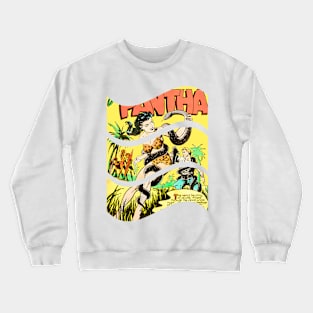 Retro Vintage Comic Fantasy Popart Old Scifi Funny Crewneck Sweatshirt